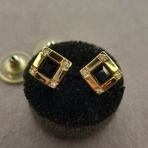 Vintage Rhinestone Earrings